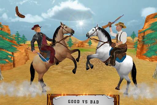 west wild gunfighter: cowboy shooting games screenshot 7