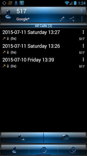 Theme x Drupe and RocketDial Dusk Blue screenshot 6