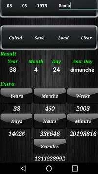 Calcul Age screenshot 12