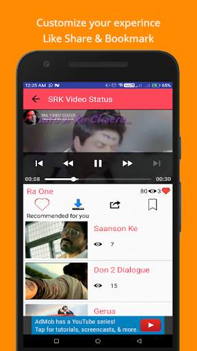 SRK Video Status screenshot 5