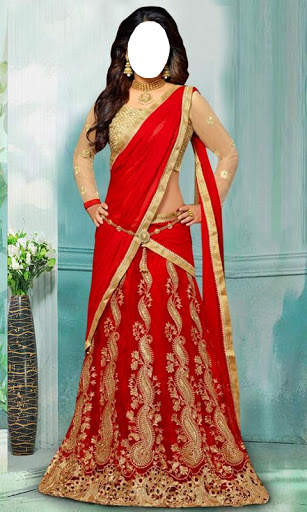 Women Pattu Dress Photo Suit screenshot 1