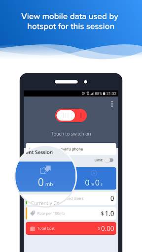 MobWifi - Mobile Hotspot Data Meter (No Root Req!) screenshot 2