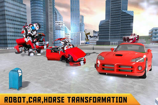 US Police Dog Robot Transform Cop Game screenshot 2