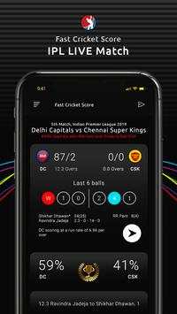 Fast Cricket Score screenshot 4