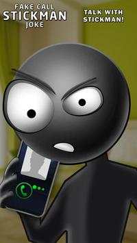 Stickman Ложный Звонок Шутка скриншот 1