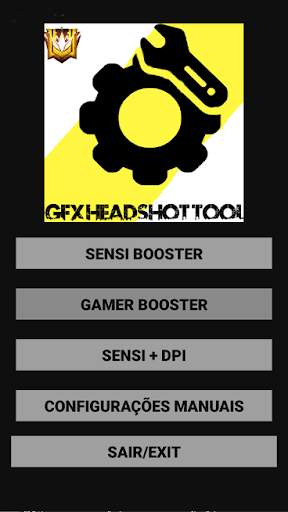 GFX Tool Headshot FREE AIM FIRE  Sensitivity screenshot 1
