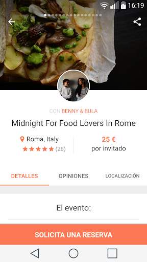 Eatwith - Eventos Culinarios screenshot 3