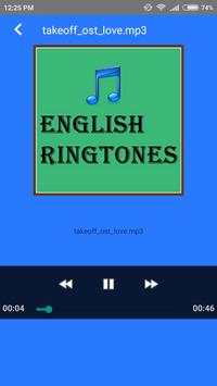 English Ringtones 4 تصوير الشاشة
