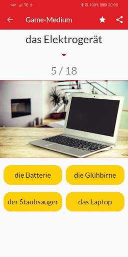 Learn German vocabulary free screenshot 5
