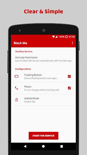 Black Me - Screen Off for YouTube screenshot 1