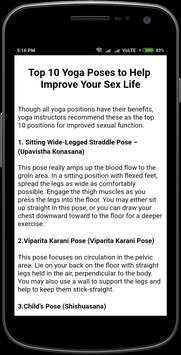 Yoga for Better Sex 3 تصوير الشاشة