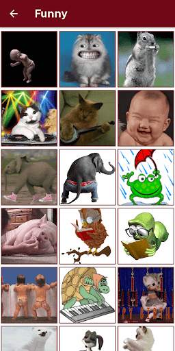 Funny GIF Stickers - Funny & Love Stickers स्क्रीनशॉट 21