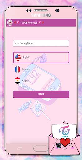 Twice Messenger! Chat Simulator screenshot 1