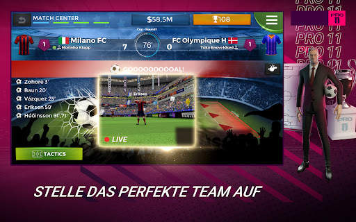 Pro 11 - Fußball Manager screenshot 6