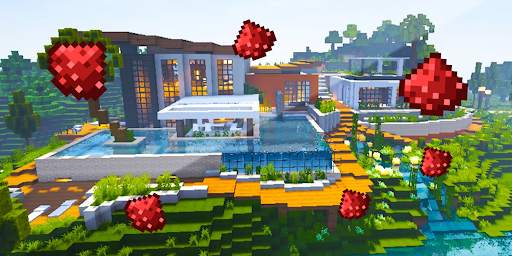 Redstone House for Minecraft PE screenshot 2