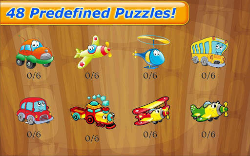 Cars for Kids: Puzzle Games ❤️🚗🚒🚚🚜🚌🚁✈️ screenshot 7
