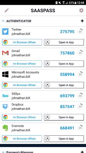 SAASPASS | Authenticator 2FA screenshot 3