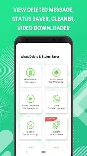 WhatsDelete: View Deleted Messages & Status Saver screenshot 1