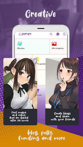 Porupo - Otaku Social Network screenshot 3