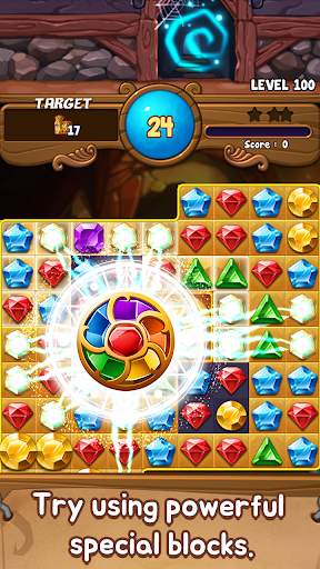 Jewels Time : Endless match screenshot 1