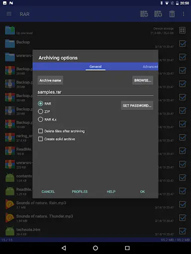 RAR screenshot 13