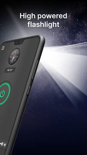 Flashlight Home Launcher screenshot 1