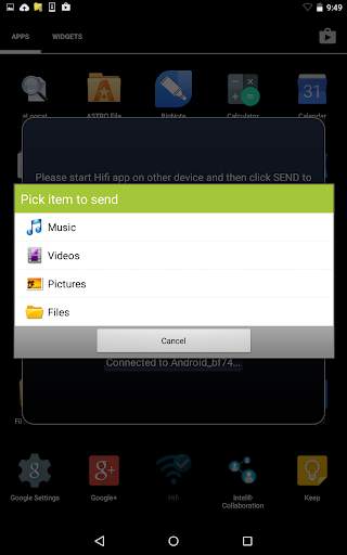Hifi | WiFi Direct File Share screenshot 12