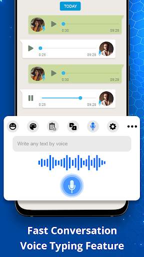 Hindi keyboard - Voice Typing screenshot 4