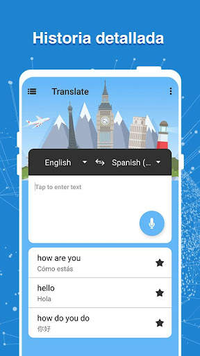 Traducir lo todo - Traductor de voz, texto, cámara screenshot 1