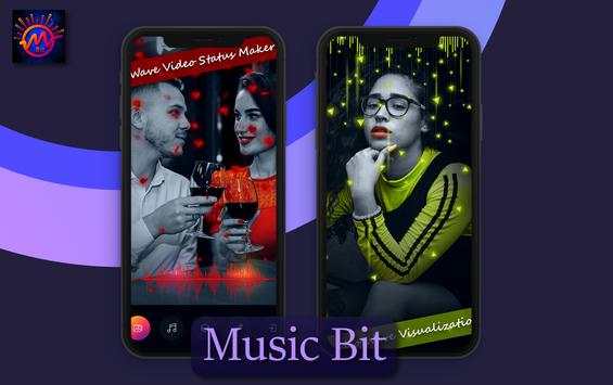 MBit™ : Particle.ly Music Video Status Maker screenshot 1