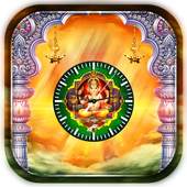 Ganesh Live Clock Wall Paper 1.0