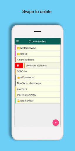 Cloud Notes - Notepad app screenshot 4