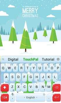 TouchPal Winter Keyboard Theme screenshot 3