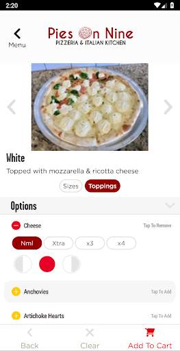 Pies on Nine screenshot 2