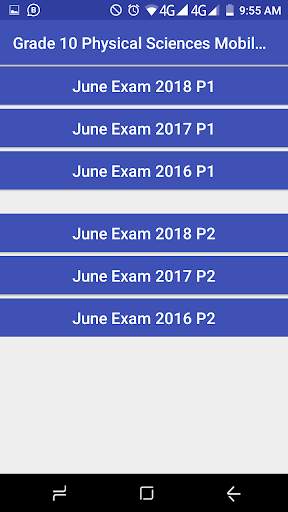 Grade 10 Physical Sciences Mobile Application screenshot 3