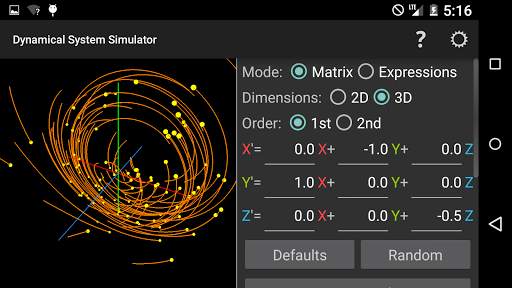 Dynamical System Simulator screenshot 3