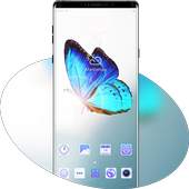 Animal theme Blue butterfly under the sun 2.0.1