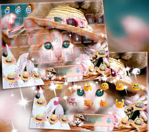 Theme Cute Cat Keyboard स्क्रीनशॉट 2