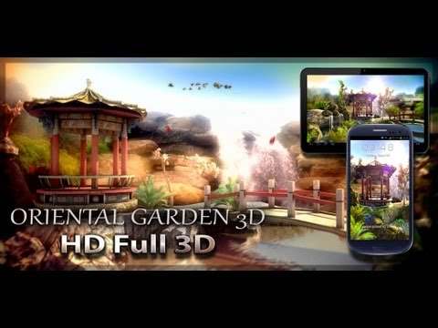 Oriental Garden 3D free screenshot 1