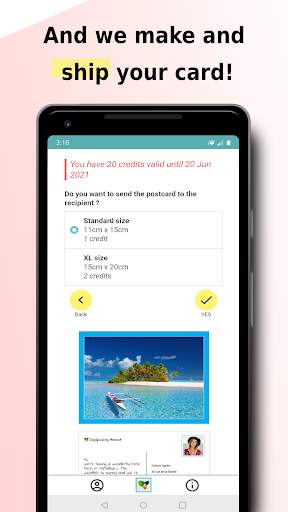 SimplyCards - Real postcard with your photos screenshot 5