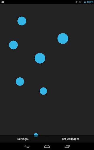 Particles Live Wallpaper screenshot 3