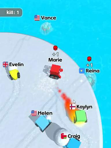 Bumper Cars – Snowball Fighting screenshot 5