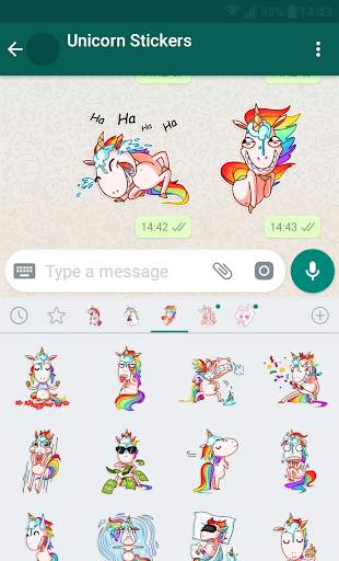 New WAStickerApps 🦄 Unicorn Stickers For WhatsApp screenshot 4