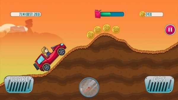 Hill Racing Car Climb screenshot 1