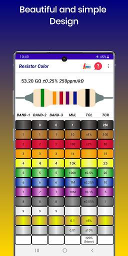 Resistor Color Code Calculator: SMD Code, Package 2 تصوير الشاشة