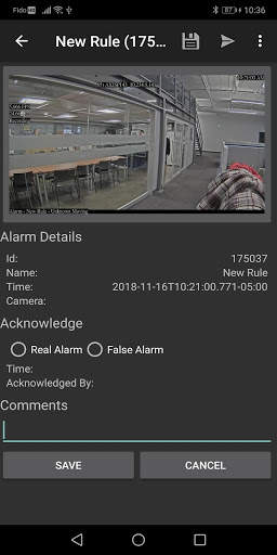 Senstar Symphony Mobile screenshot 2