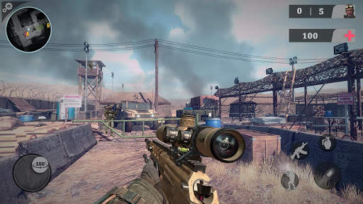 Commando Sniper Shooter 2021 : FPS Gun Shooting screenshot 5