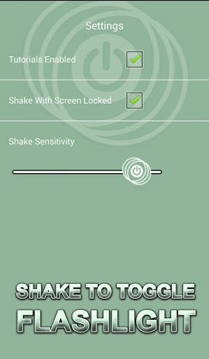 Shaker Flashlight screenshot 2