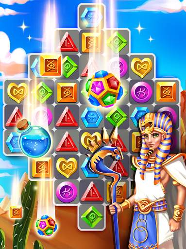 Pharaoh Jewels Crush screenshot 1