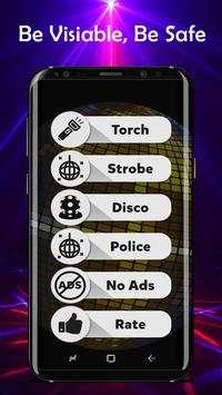 Disco Light Flashlight with Strobe screenshot 4